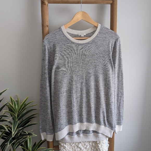 Aritzia Wilfred Berri Pull Over Crew Neck Sweater - Picture 3 of 8